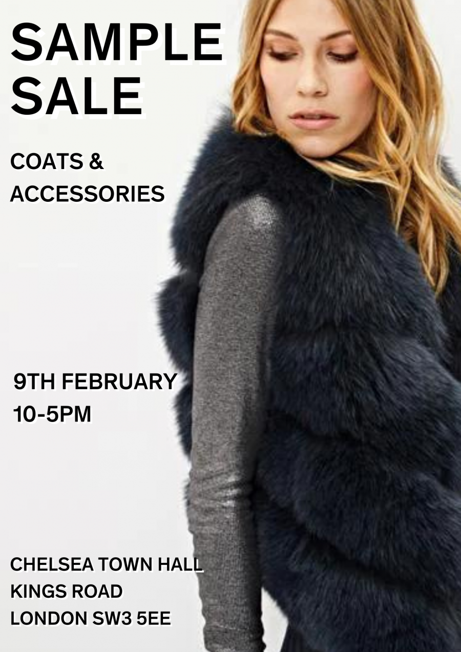 Coats & Accessories Sample Sale Sample sale in London