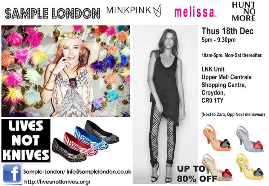 Sample London Sample sale in Croydon