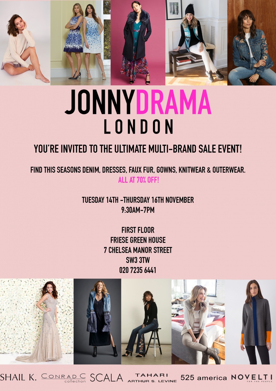 Multi-Brand Womenswear Sample Sale -- Sample sale in London