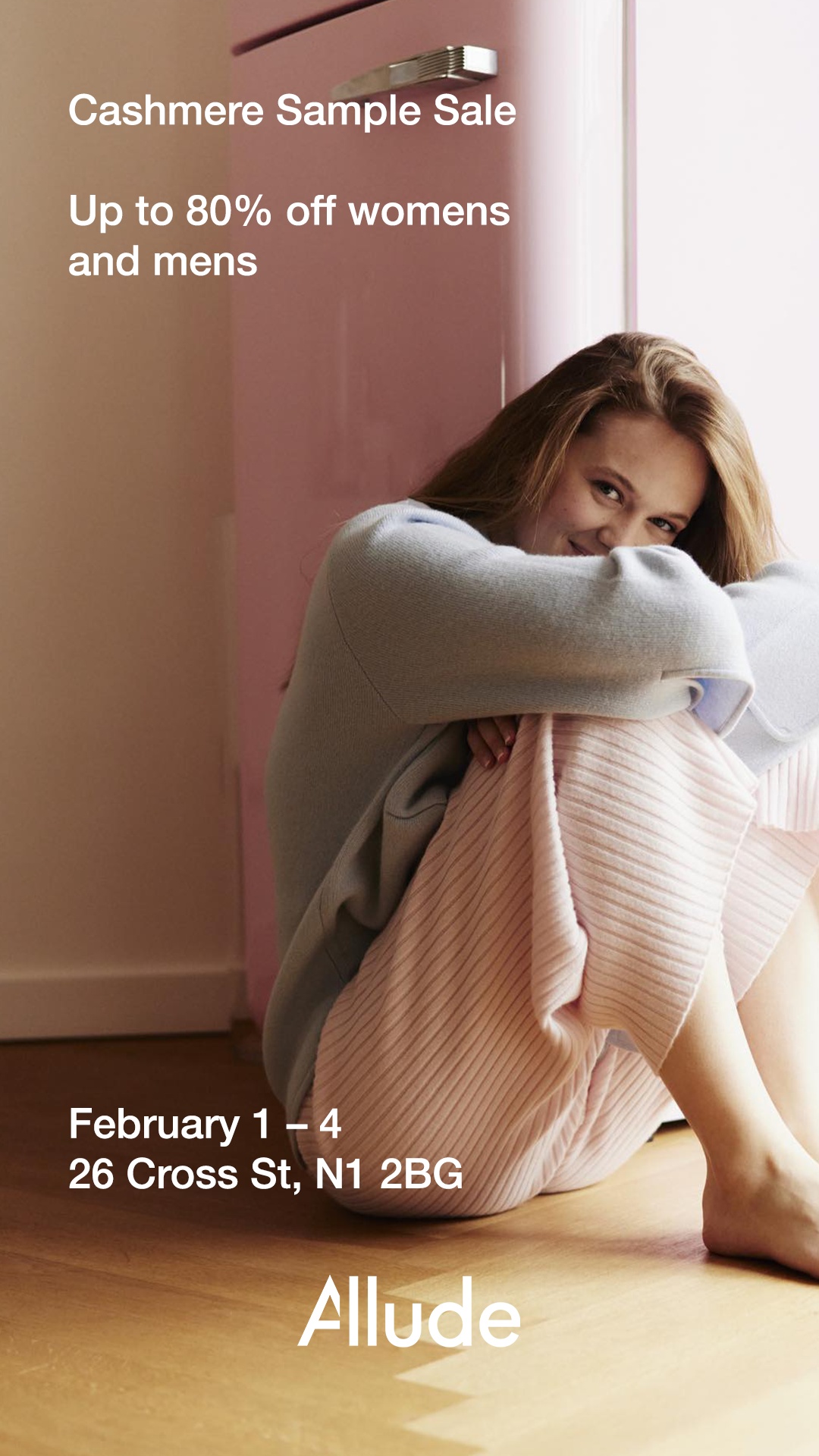 Allude Cashmere Sample Sale Sample sale in London