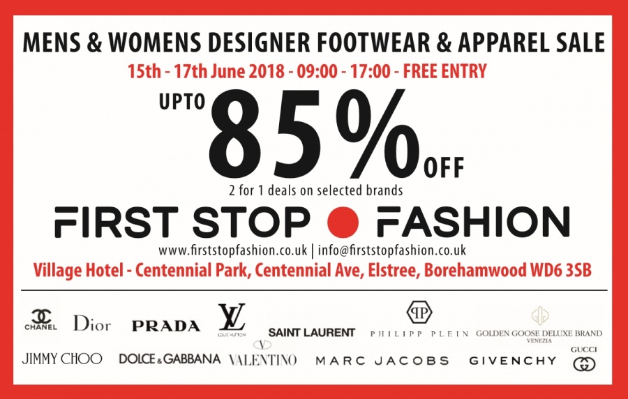 STOCK SALE FIRST STOP FASHION Up to 85 off designer items