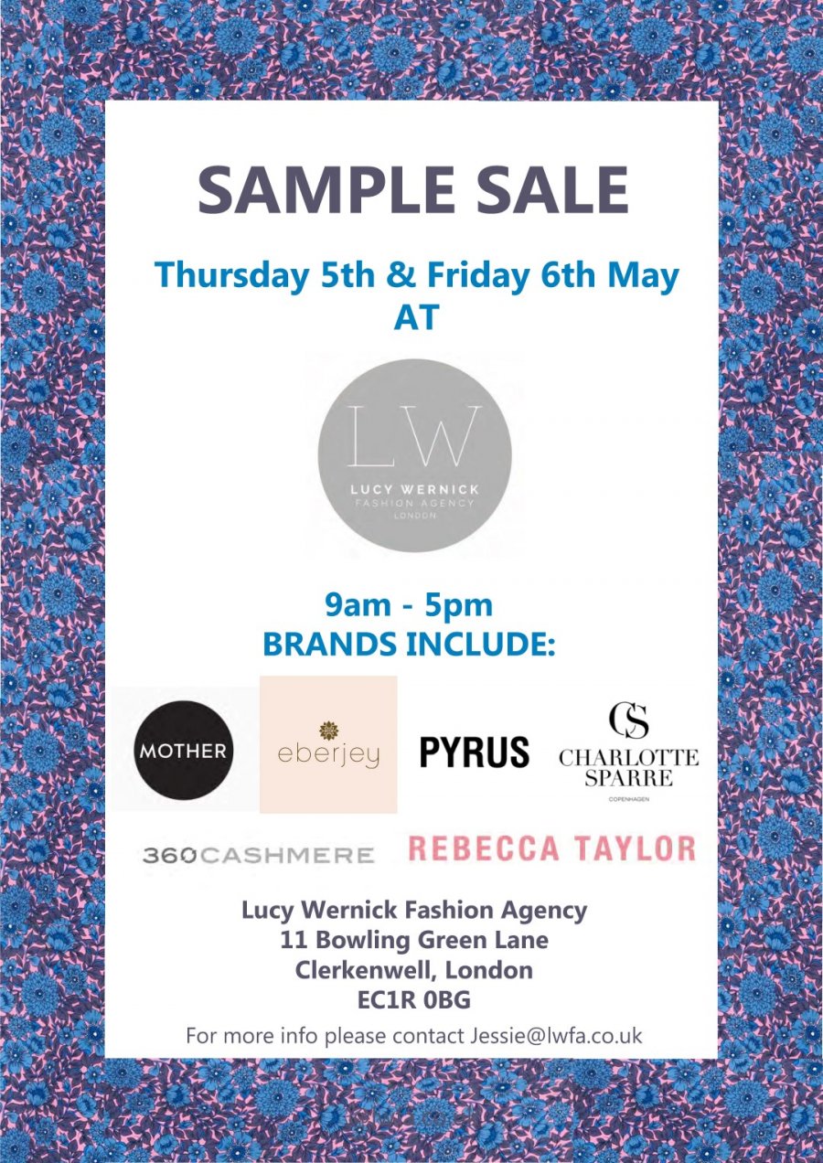 Multi Brand Sample Sale Sample sale in London