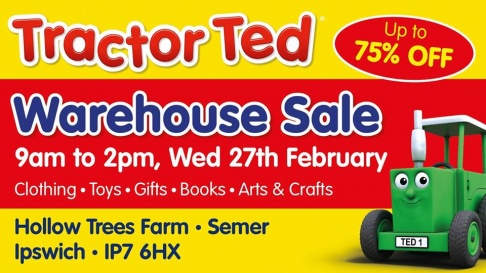 Tractor Ted Warehouse Sale