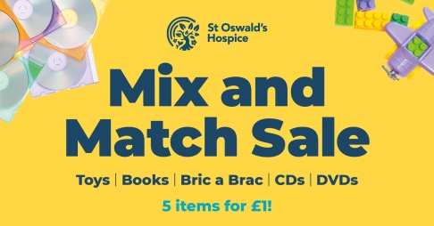 St. Oswald's Hospice Mix & Match Sale
