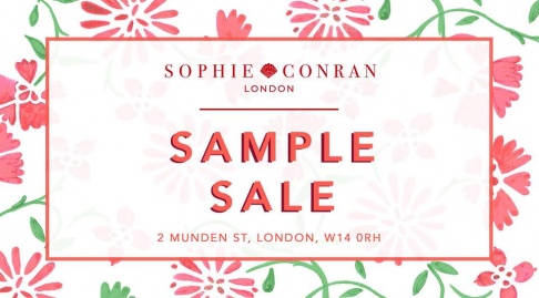 Sophie Conran Sample Sale