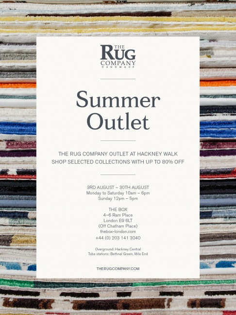 The Rug Company Summer Outlet at The BOX