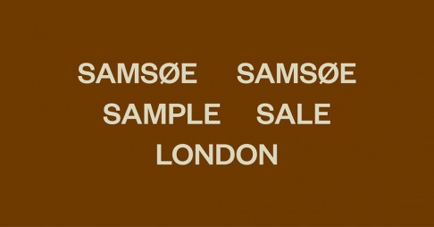 Samsøe and Samsøe Sample Sale