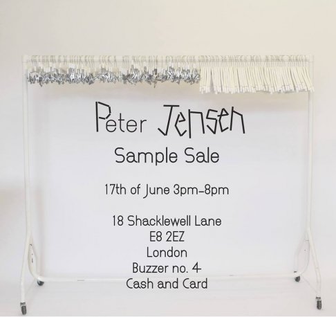 Peter Jensen sample sale