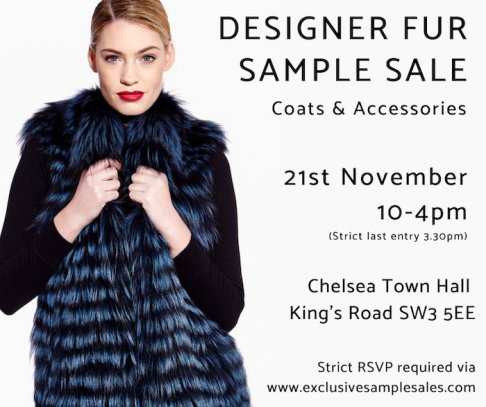 Designer Fur Sample Sale