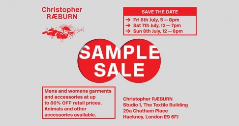 Christopher Ræburn Sample Sale