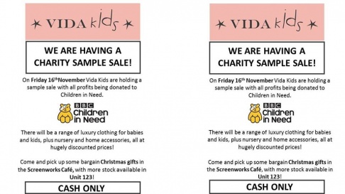 Vida-Kids Sample Sale