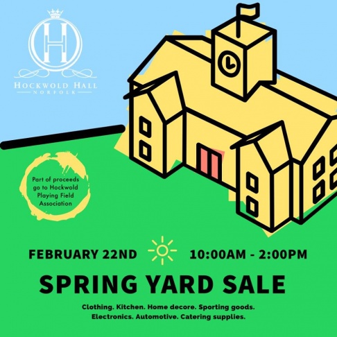 Hockwold Hall Spring Yard Sale