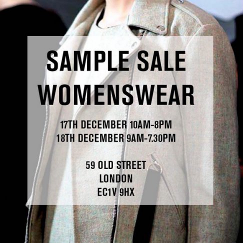 Matthew Miller Womenswear Sample Sale