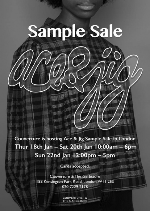 Ace and Jig Sample Sale