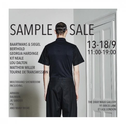 Sample sale Designers