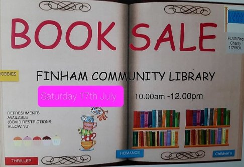 Finham Library Book Sale