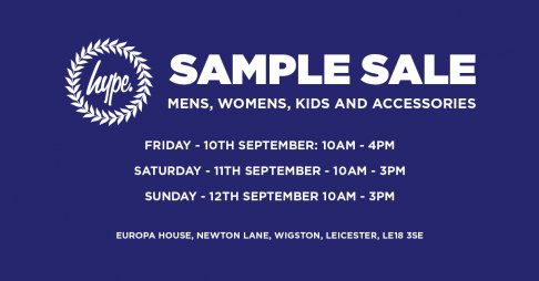 HYPE. SAMPLE SALE