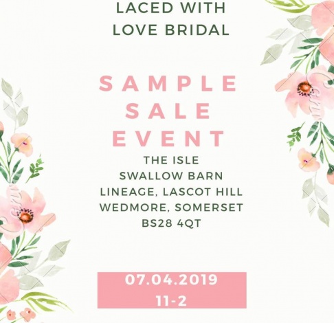 Laced With Love Bridal Sample Sale