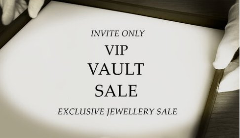 VIP Jewel Vault Sale