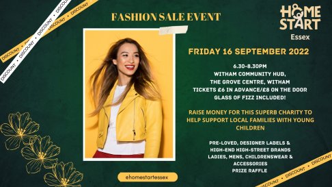 Fashion Sale in Aid of Home-Start Essex