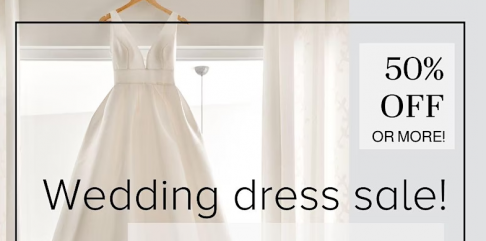 The MASSIVE Wedding Dress Sale