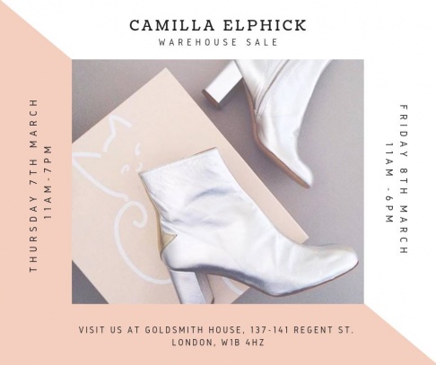 Camilla Elphick Warehouse Sale