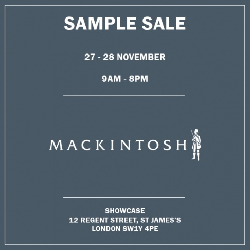 Mackintosh Men's & Women's Sample Sale