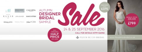 Fleur De Lys Bridal Sale 