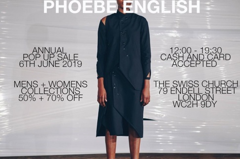 Phoebe English Sample Sale