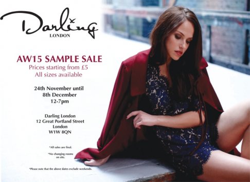 Darling Sample Sale