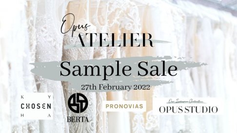 Opus Atelier Designer Bridal Sample Sale