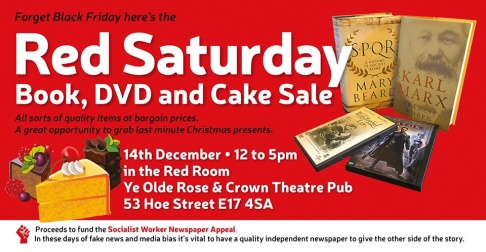 Waltham Forest SWP Red Saturday Sale