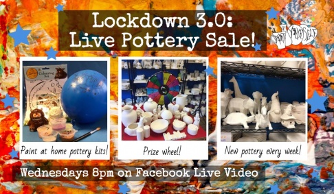 Lockdown 3.0: Live Pottery Sale