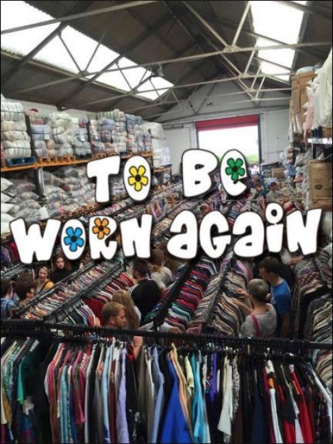 To Be Worn Again Vintage Clothes £15 Kilo Sale