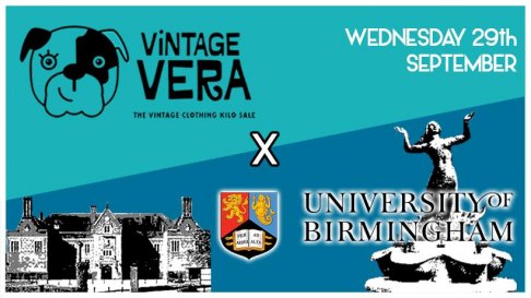 University of Birmingham Vintage KILO SALE - 29th September