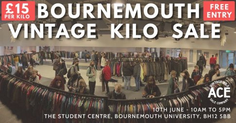 Bournemouth Uni SU Vintage Kilo Sale