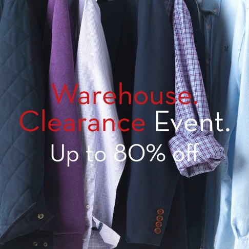 Crew Clothing Warehouse Clearance Sale