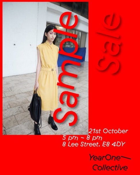 Sample sale Year One Collective