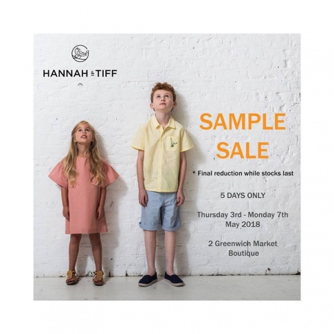 Hannah and Tiff Sample Sale