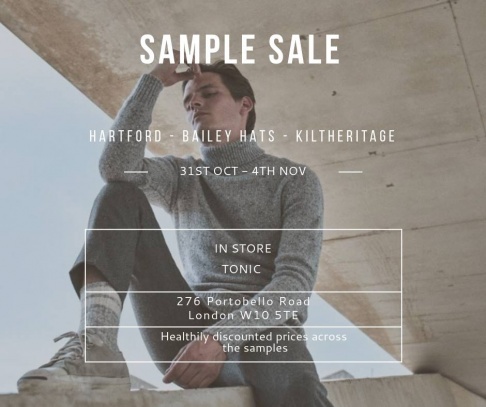 Tonic Sample Sale