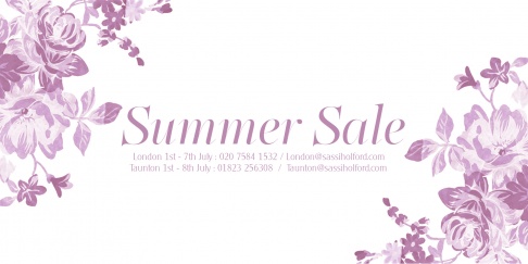 Sassi Holford Summer Sale - London