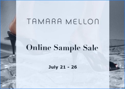 Tamara Mellon Online Sample Sale