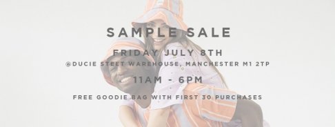 Native Youth & Friends Pop Up Sample Sale