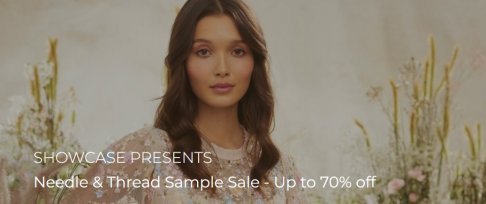 Needle and Thread Sample Sale