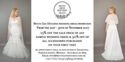 November wedding dress promotion