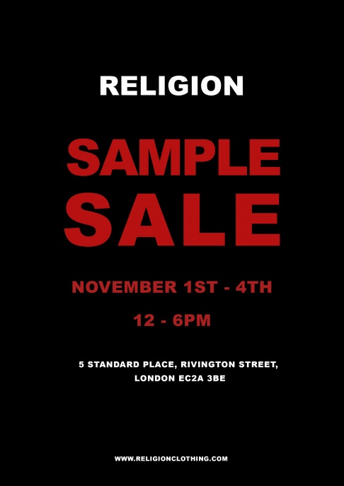 religion clothing sale