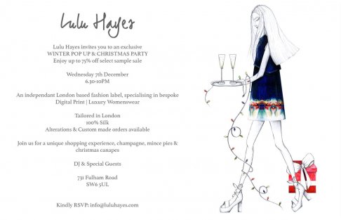 Lulu Hayes sample sale