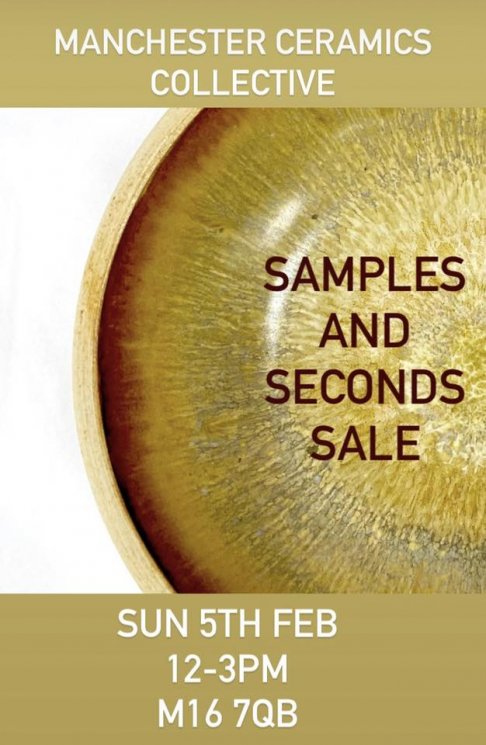 Manchester Ceramics Collective Samples and Seconds Sale