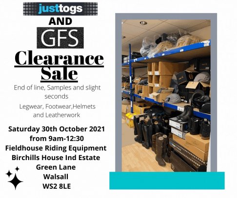 Just Togs and GFS Clearance Sale 