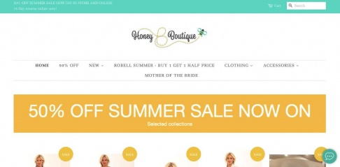 Honey B Boutique Summer Sale